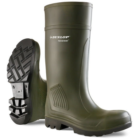 Cizme de lucru și protecție DUNLOP PUROFORT PROFESSIONAL FULL SAFETY S5 CI SRA — stenso.ro Cizme de lucru și protecție DUNLOP PUROFORT PROFESSIONAL FULL SAFETY S5 CI SRA