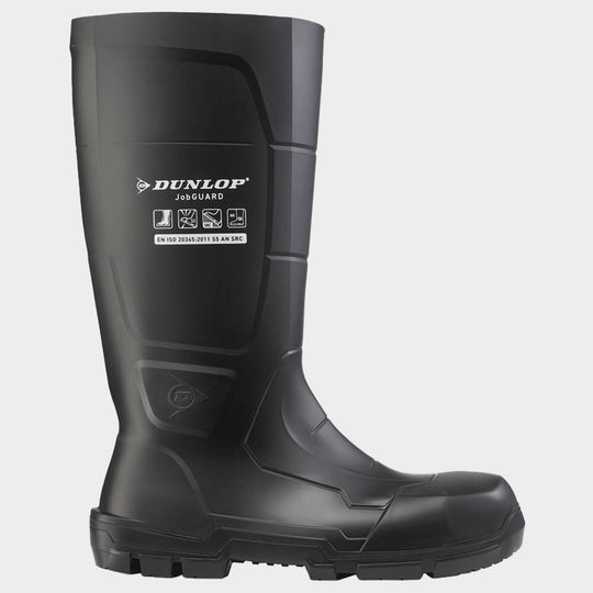 Ghete de protecție DUNLOP JOBGUARD S5 NEGRE - 1 — stenso.ro Ghete de protecție DUNLOP JOBGUARD S5 NEGRE - 1