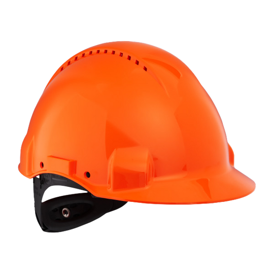 Cască de protecție 3M G3000 PORTOCALIU - 2 — stenso.ro Cască de protecție 3M G3000 PORTOCALIU - 2