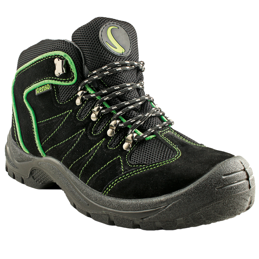 Safety shoes KASTOR BLACK ANKLE S1 - 2 — stenso.ro Safety shoes KASTOR BLACK ANKLE S1 - 2