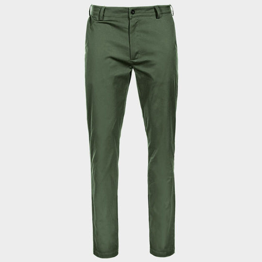 Спортно-елегантен панталон STENSO CHINO LIGHT DARK GREEN - 1 — stenso.ro Спортно-елегантен панталон STENSO CHINO LIGHT DARK GREEN - 1
