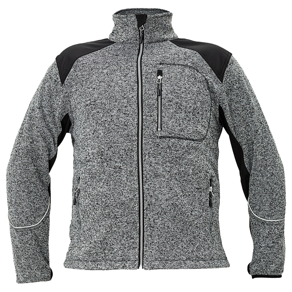 Ανδρική ζακέτα BOYER GREY — stenso.ro Ανδρική ζακέτα BOYER GREY