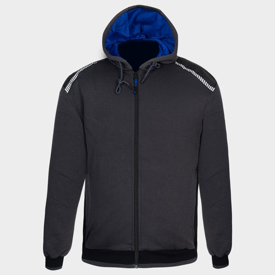 Ανδρική ζακέτα PRISMA GREY/ROYAL - 1 — stenso.ro Ανδρική ζακέτα PRISMA GREY/ROYAL - 1