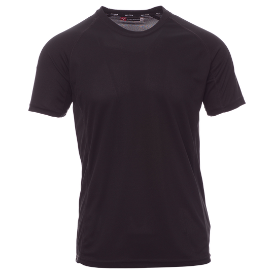 Κοντομάνικη μπλούζα PAYPER RUNNER BLACK — stenso.ro Κοντομάνικη μπλούζα PAYPER RUNNER BLACK