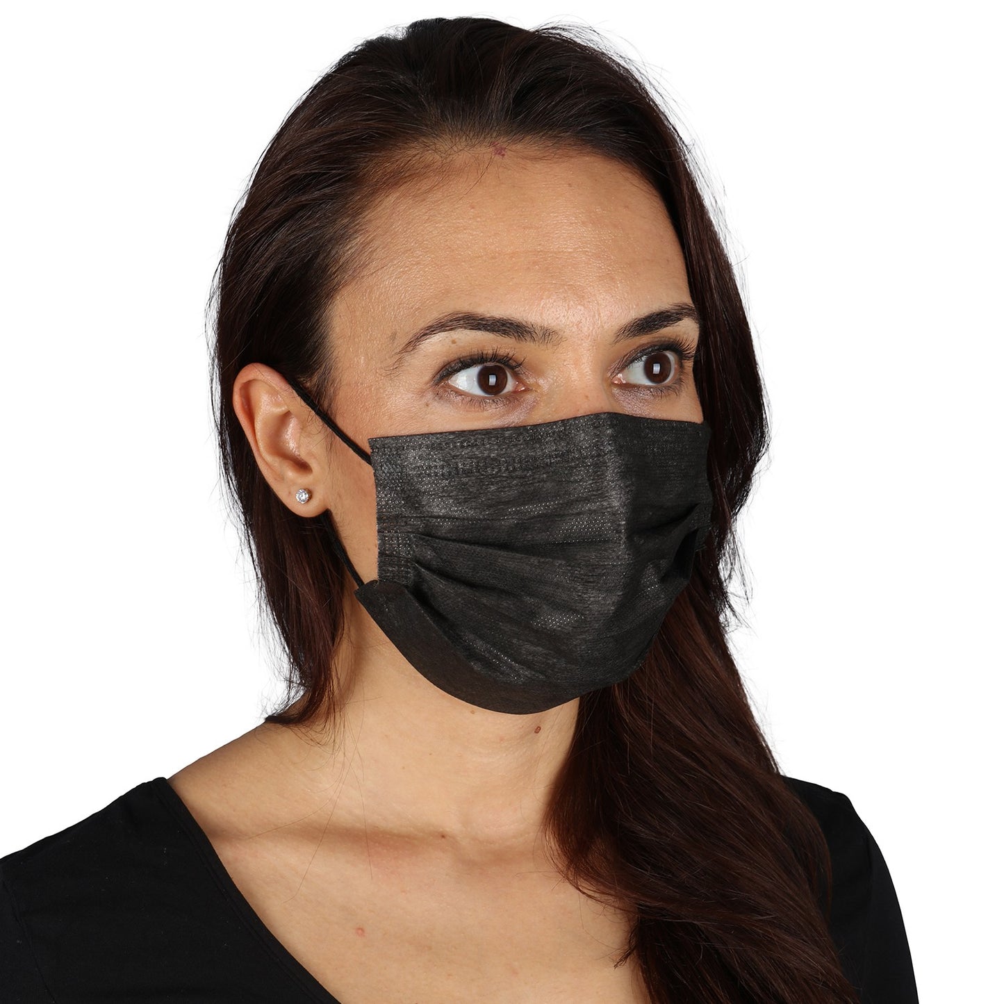 Three-ply medical mask SANI EVO BLACK-FMN99 - TYPE IIR - 2 — stenso.ro Three-ply medical mask SANI EVO BLACK-FMN99 - TYPE IIR - 2