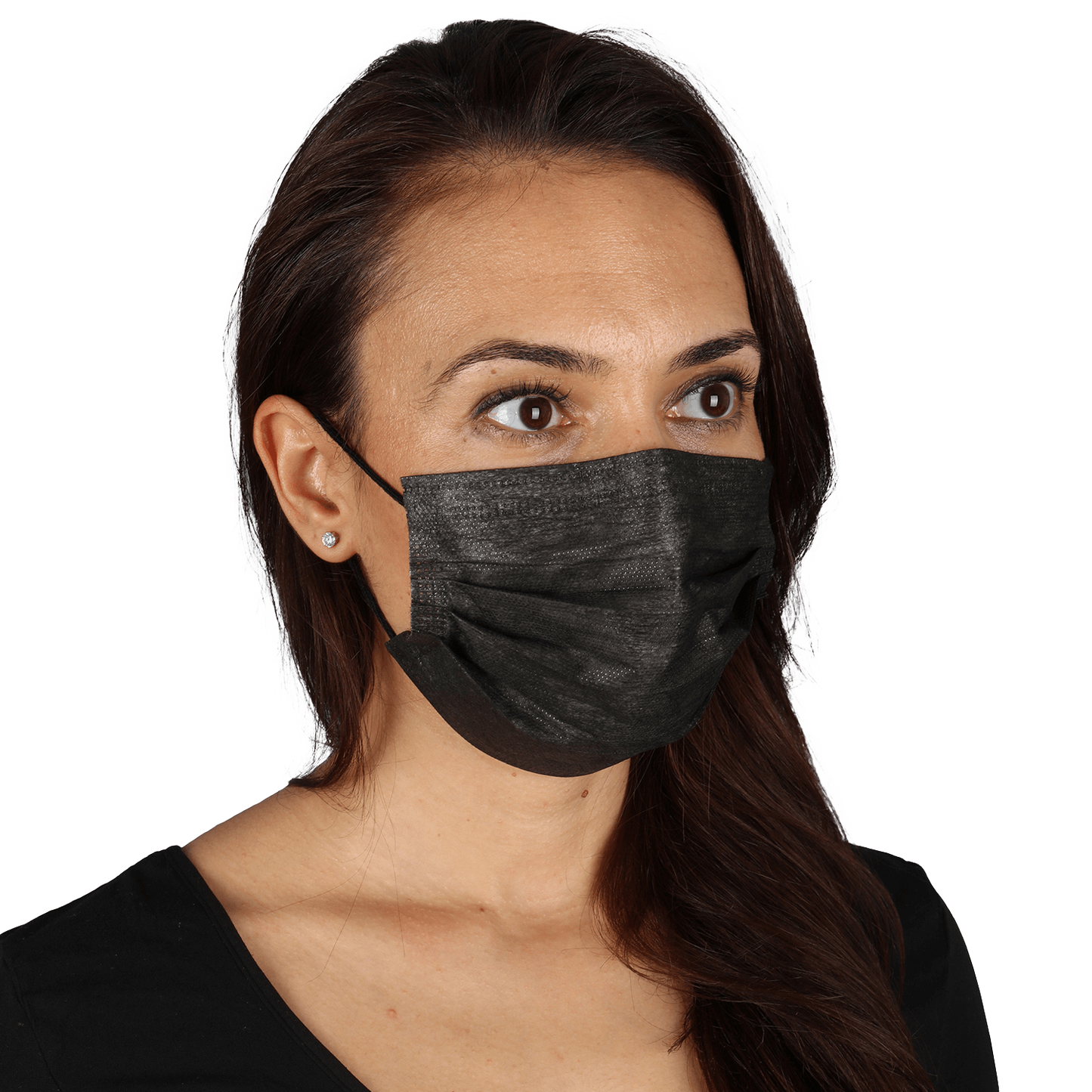 Медицинска маска SANI EVO BLACK - TYPE IIR - 50 бр. - 2 — stenso.ro Медицинска маска SANI EVO BLACK - TYPE IIR - 50 бр. - 2