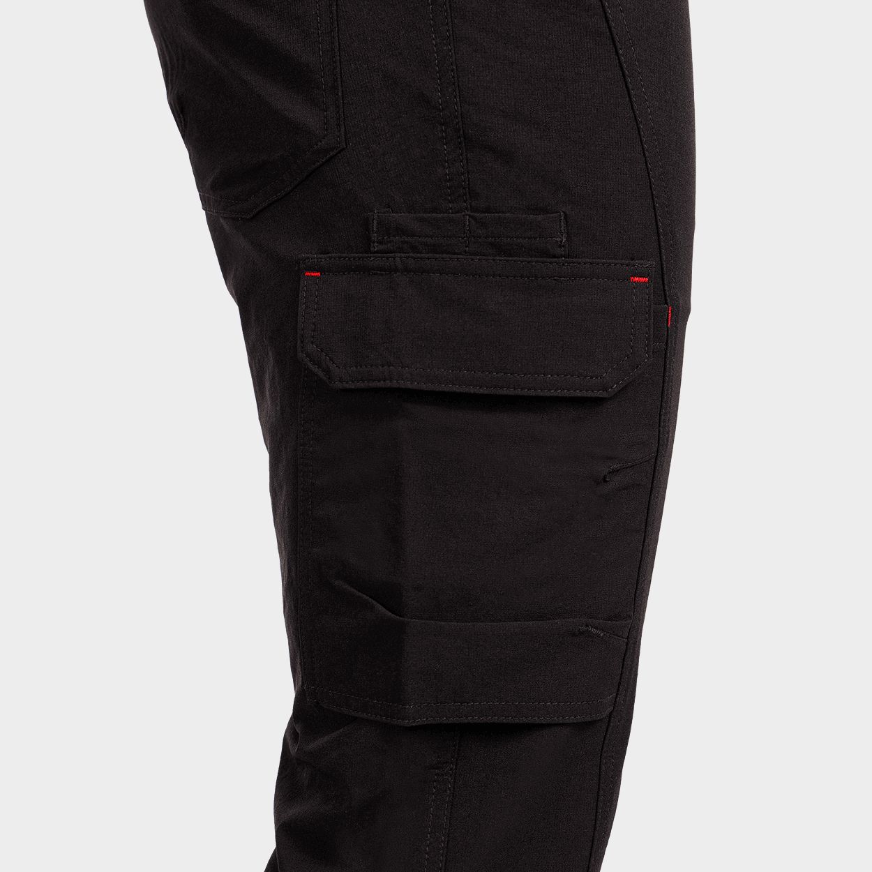 Pantaloni de lucru VIGOR BLACK/RED - 6 — stenso.ro Pantaloni de lucru VIGOR BLACK/RED - 6
