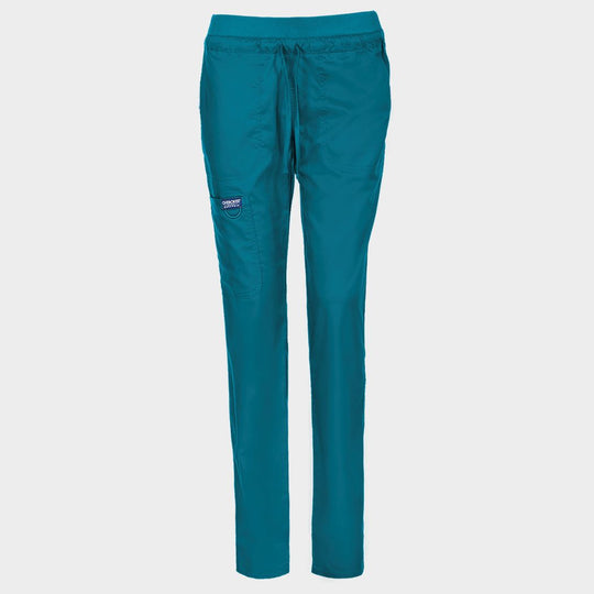 Pantaloni medicali de damă CHEROKEE MR TAPERED CARIBBEAN BLUE WWE105 - 1 — stenso.ro Pantaloni medicali de damă CHEROKEE MR TAPERED CARIBBEAN BLUE WWE105 - 1