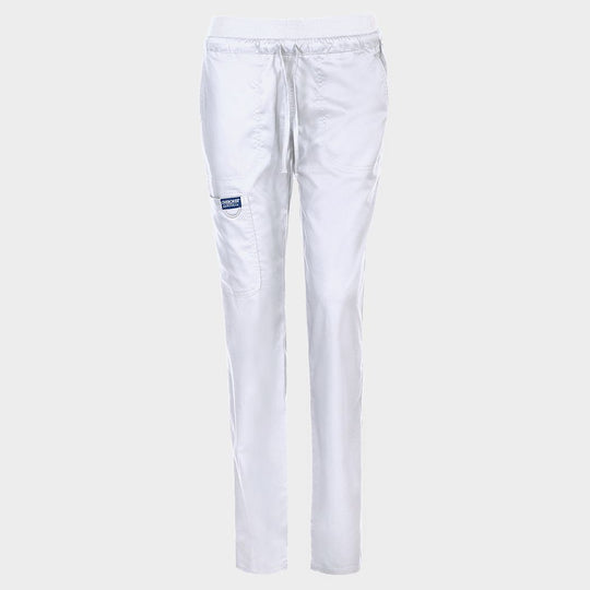 Pantaloni medicali de damă CHEROKEE MR TAPERED ALB WWE105 - 1 — stenso.ro Pantaloni medicali de damă CHEROKEE MR TAPERED ALB WWE105 - 1
