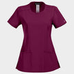 Women's medical tunic CHEROKEE ROUD BORDEAUX CKE2624A - 1 — stenso.ro Women's medical tunic CHEROKEE ROUD BORDEAUX CKE2624A - 1