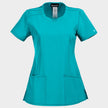 Women's medical tunic CHEROKEE ROUD LIGHT PETROL CKE2624A - 1 — stenso.ro Women's medical tunic CHEROKEE ROUD LIGHT PETROL CKE2624A - 1