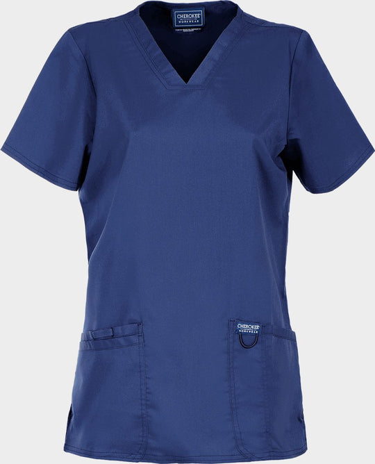 Дамска медицинска туника CHEROKEE V-NECK DARK BLUE WWE620 - 1 — stenso.ro Дамска медицинска туника CHEROKEE V-NECK DARK BLUE WWE620 - 1