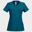 Women's medical tunic CHEROKEE WRAP PETROL CKE2625A - 1 — stenso.ro Women's medical tunic CHEROKEE WRAP PETROL CKE2625A - 1