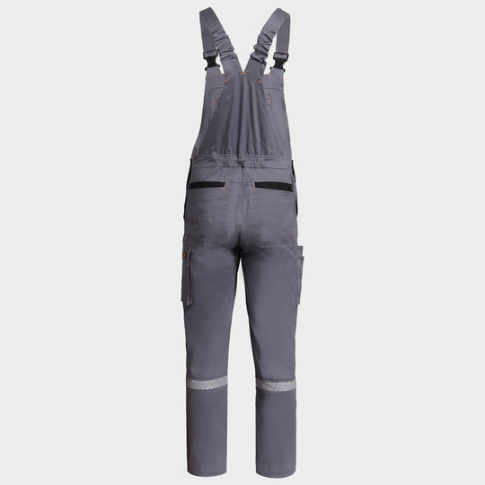 Work bib pants MELBOURNE STRETCH GREY/BLACK - 2 — stenso.ro Work bib pants MELBOURNE STRETCH GREY/BLACK - 2