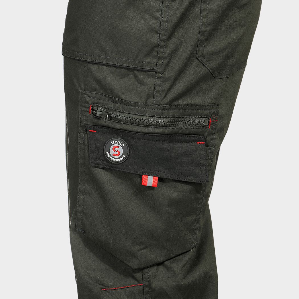 Φόρμα εργασίας PRISMA LIGHT STRETCH OLIVE/BLACK - 4 — stenso.ro Φόρμα εργασίας PRISMA LIGHT STRETCH OLIVE/BLACK - 4