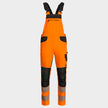 Work bib pants REVOLT HV 4STRETCH ORANGE - 1 — stenso.ro Work bib pants REVOLT HV 4STRETCH ORANGE - 1