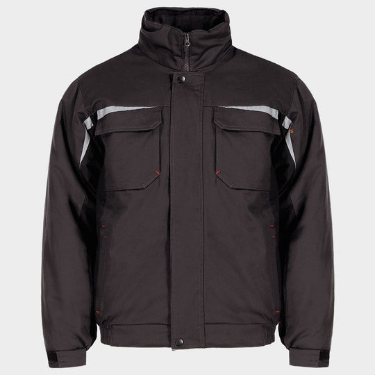 Geacă de lucru KASTOR WINTER GREY COTTON GREY/BLACK - 1 — stenso.ro Geacă de lucru KASTOR WINTER GREY COTTON GREY/BLACK - 1