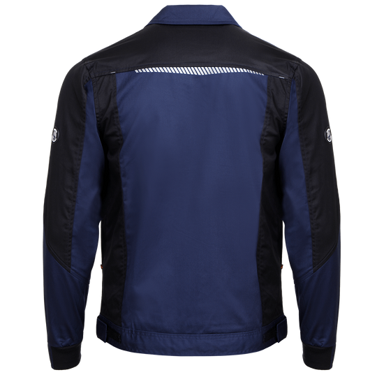 Jachetă de lucru PRISMA SPANDEX BLEUMARIN/NEGRU - 2 — stenso.ro Jachetă de lucru PRISMA SPANDEX BLEUMARIN/NEGRU - 2
