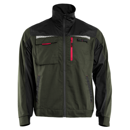 Работно яке PRISMA SUMMER OLIVE/BLACK - 1 — stenso.ro Работно яке PRISMA SUMMER OLIVE/BLACK - 1