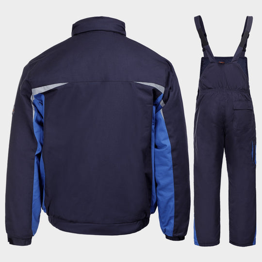 Costum de lucru KASTOR IARNĂ ALBASTRU BUMBAC - 2 — stenso.ro Costum de lucru KASTOR IARNĂ ALBASTRU BUMBAC - 2