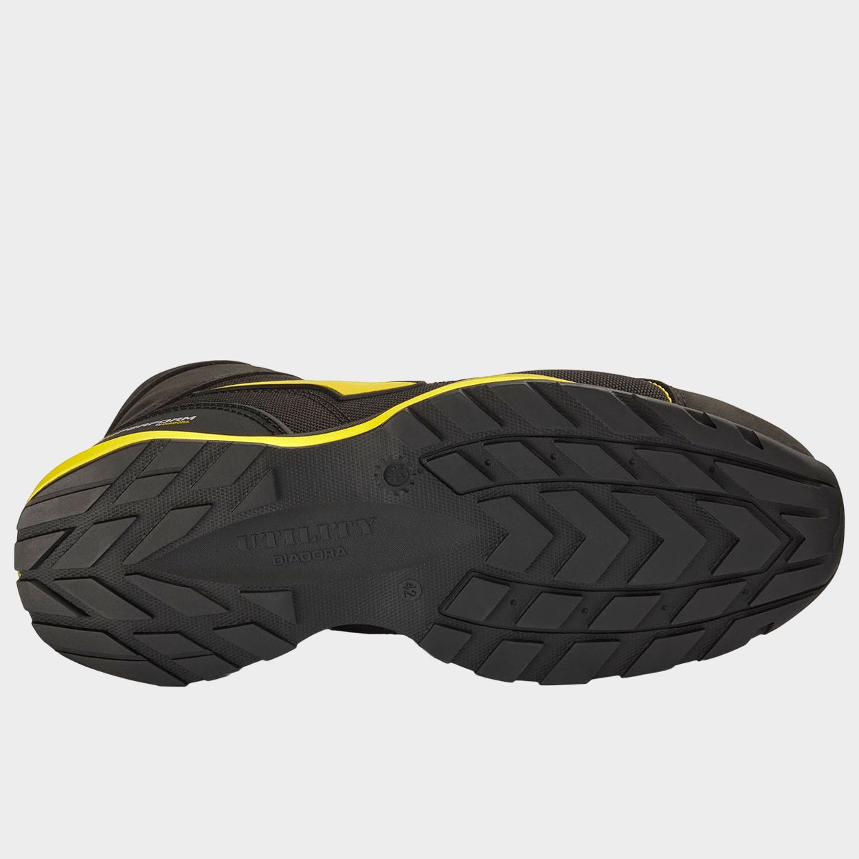 Încălțăminte de protecție DIADORA GLOVE HYPER MID S3S FO HRO SR ESD BLACK - 8 — stenso.ro Încălțăminte de protecție DIADORA GLOVE HYPER MID S3S FO HRO SR ESD BLACK - 8