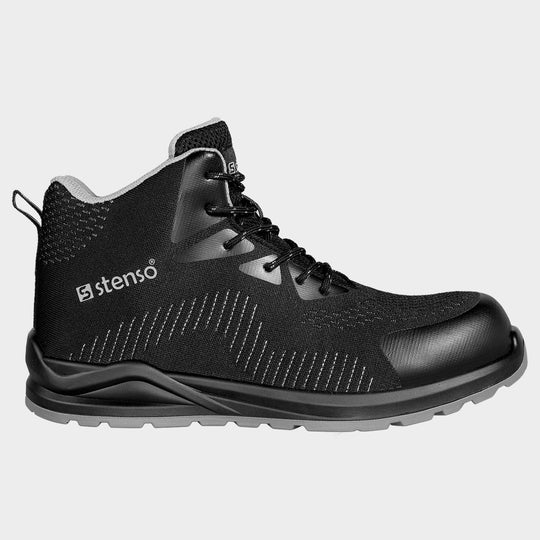 Παπούτσια εργασίας RACE PRO ANKLE BLACK S3S ESD - 1 — stenso.ro Παπούτσια εργασίας RACE PRO ANKLE BLACK S3S ESD - 1