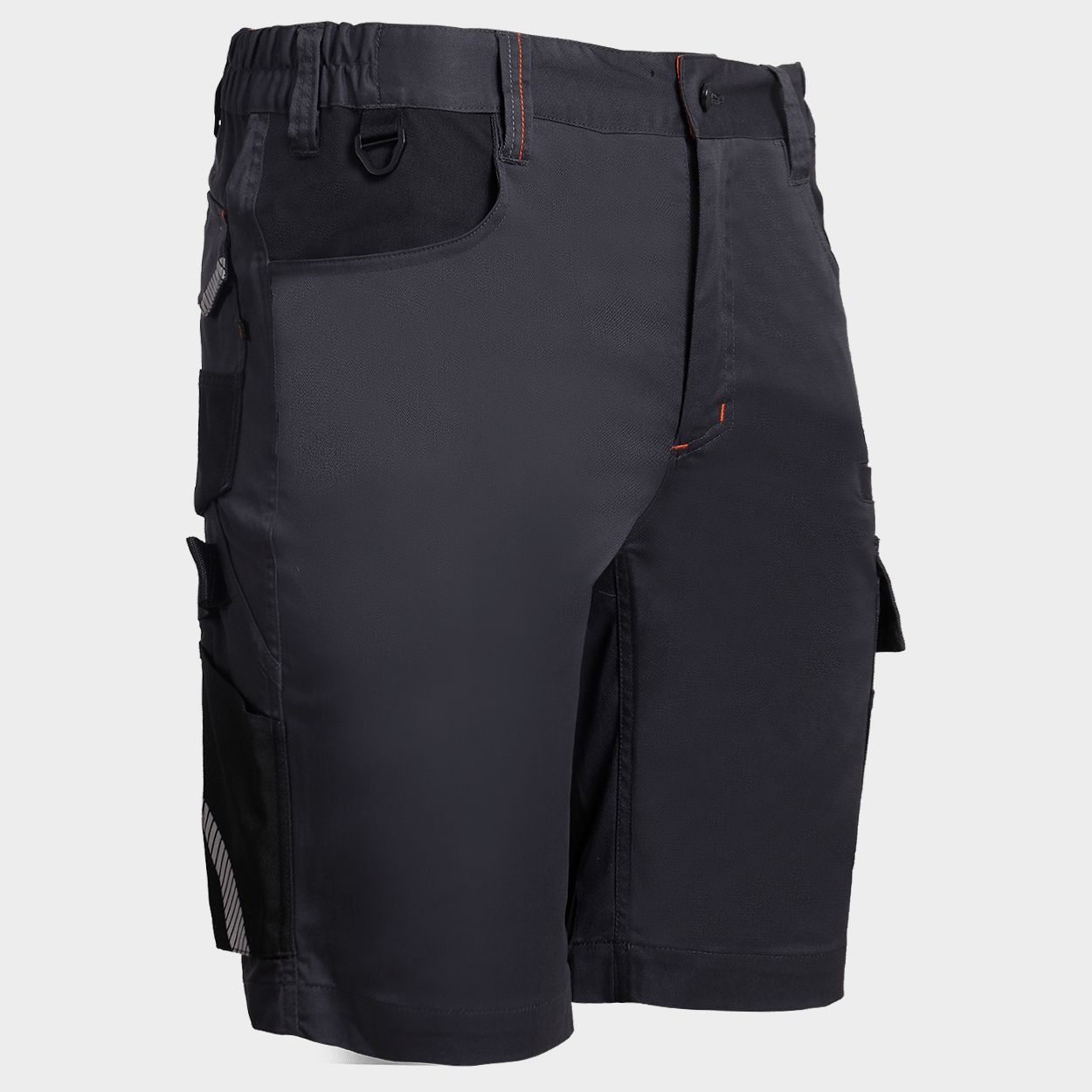 Pantaloni scurți de lucru Kastor Stretch GREY/ORANGE - 5 — stenso.ro Pantaloni scurți de lucru Kastor Stretch GREY/ORANGE - 5