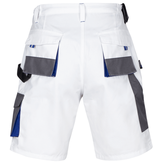 Pantaloni scurți de lucru KASTOR ALB - 2 — stenso.ro Pantaloni scurți de lucru KASTOR ALB - 2