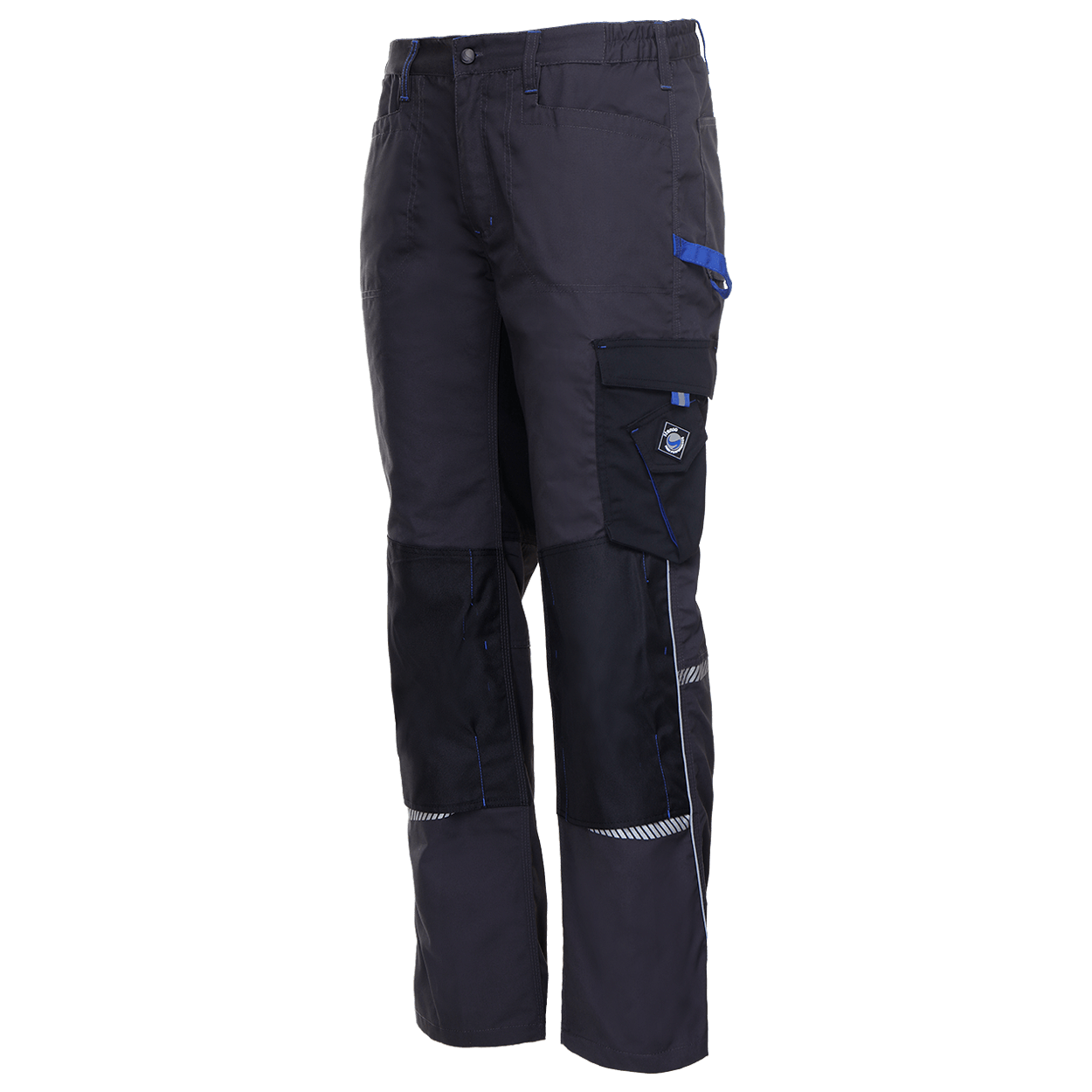 Pantaloni de lucru PRISMA GRI/ALBASTRU REGAL - 6 — stenso.ro Pantaloni de lucru PRISMA GRI/ALBASTRU REGAL - 6