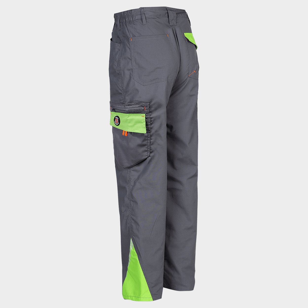 Pantaloni de lucru PRISMA LIGHT STRETCH GRI/VERDE - 5 — stenso.ro Pantaloni de lucru PRISMA LIGHT STRETCH GRI/VERDE - 5
