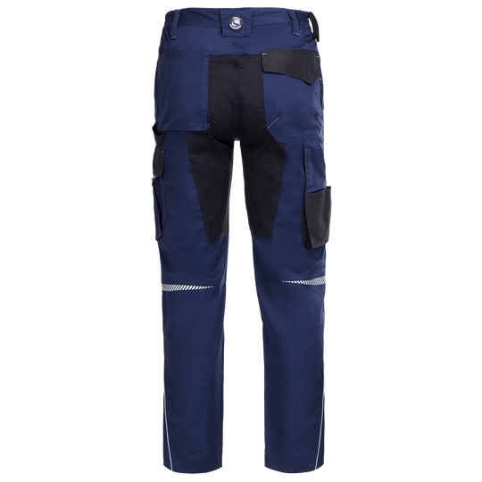 Pantaloni de lucru PRISMA SPANDEX BLEUMARIN/NEGRU - 2 — stenso.ro Pantaloni de lucru PRISMA SPANDEX BLEUMARIN/NEGRU - 2