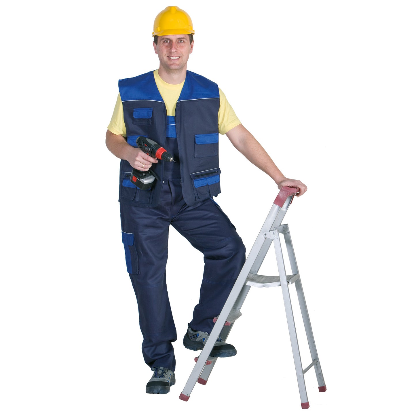 Vestă de lucru ASIMO ALBASTRU - 2 — stenso.ro Vestă de lucru ASIMO ALBASTRU - 2