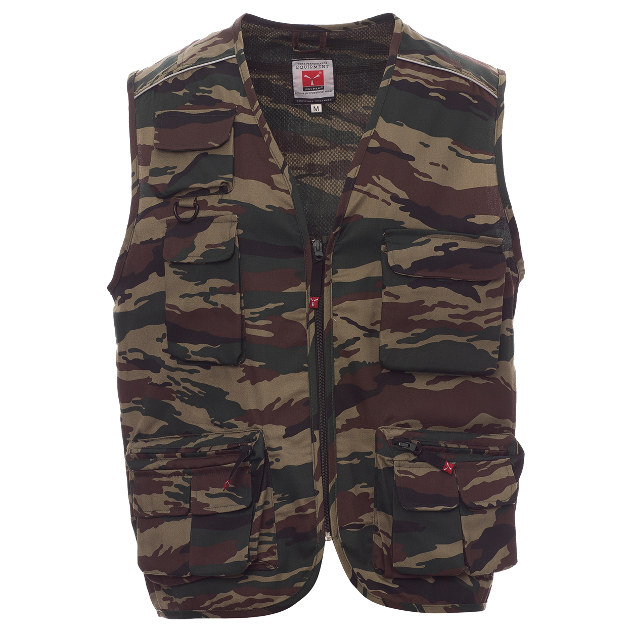 Vestă de lucru PAYPER POCKET CAMUFLAJ — stenso.ro Vestă de lucru PAYPER POCKET CAMUFLAJ