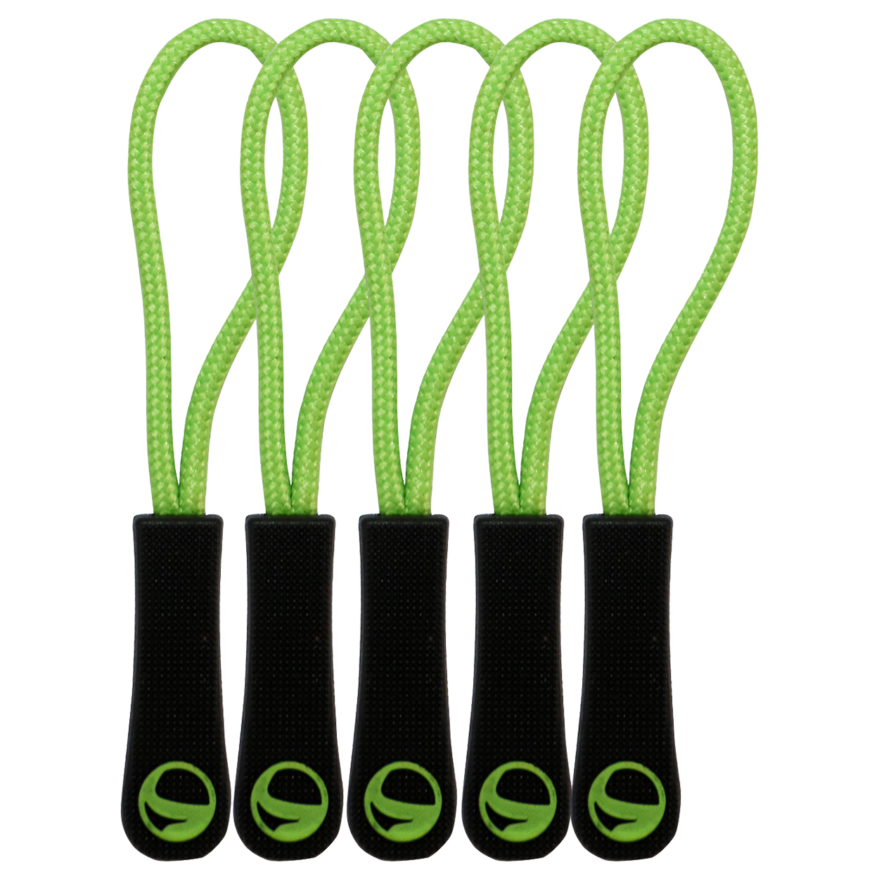 Zipper puller VERDE 5 buc — stenso.ro Zipper puller VERDE 5 buc