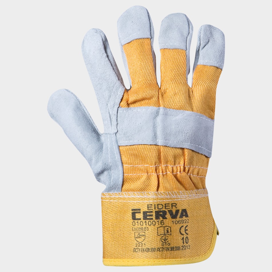 Mănuși din piele și material textil MIZAR