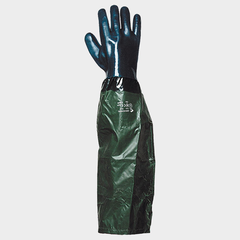 Mănuși de nitril UNIVERSAL LONG PVC/