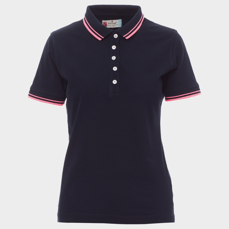 Tricou polo de damă PAYPER SKIPPER NEGRU