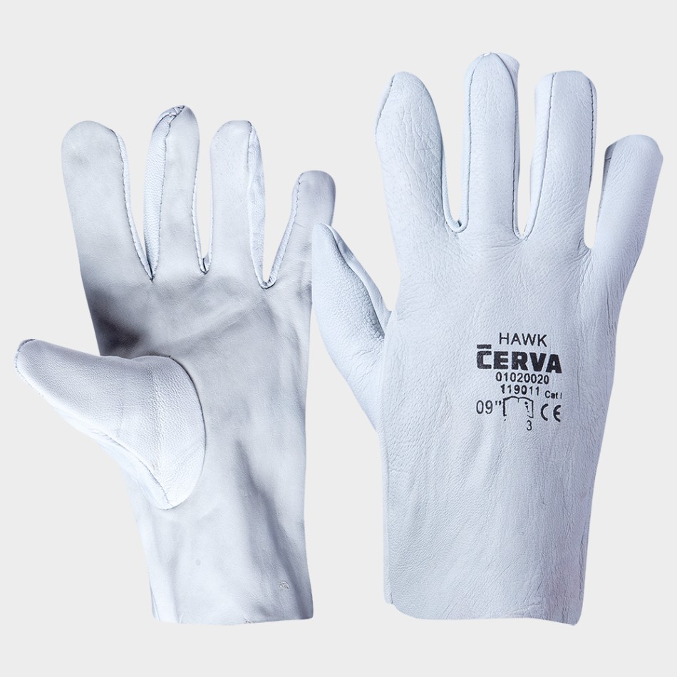 HAWK Full leather gloves