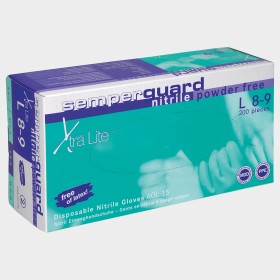 Mănuși de unică folosință din nitrl SEMPERGUARD NITRIL XTRALITE 1