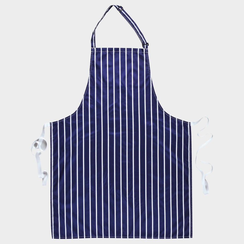 Șorț cu pieptar CHEFS S849 ALBASTRU