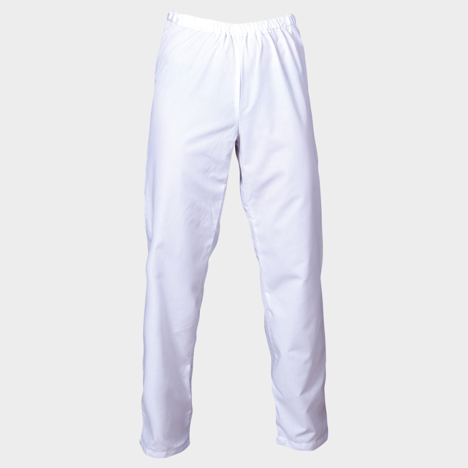 Pantaloni medicali pentru femei KLAUDIA ALB