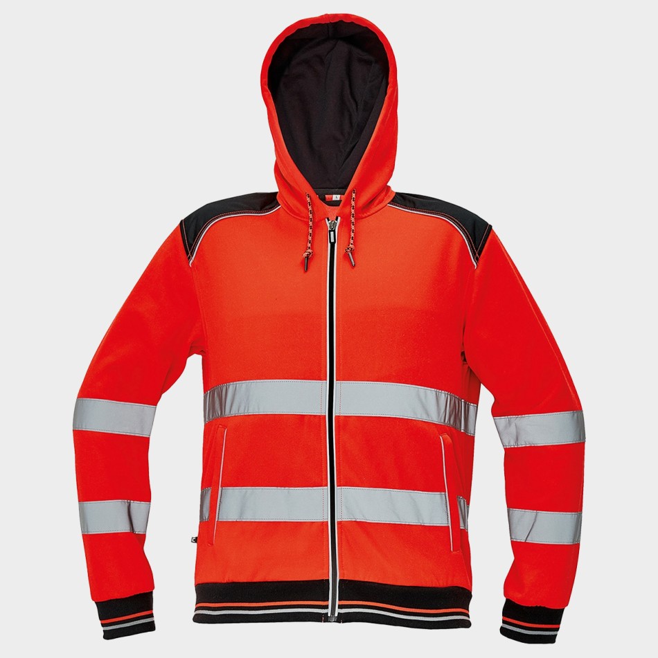 Hanorac reflectorizant KNOXFIELD HV ROȘU