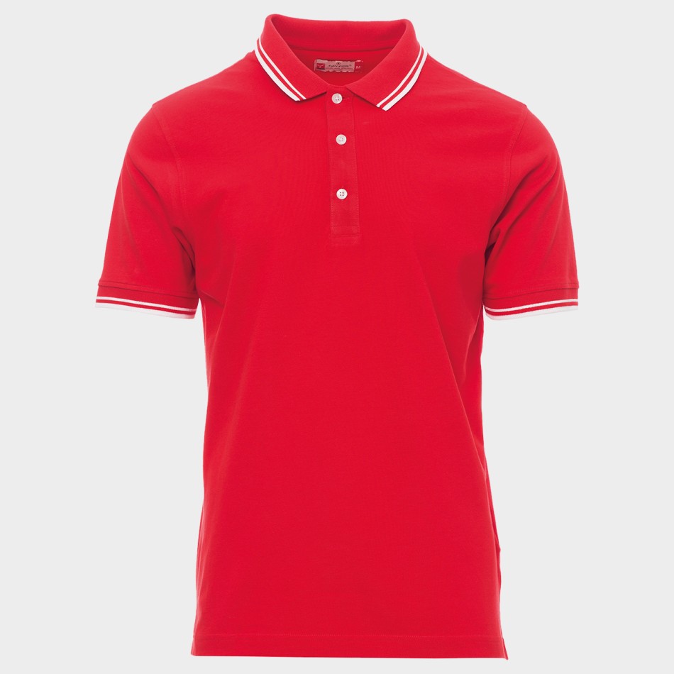 Tricou polo PAYPER SKIPPER ROȘU