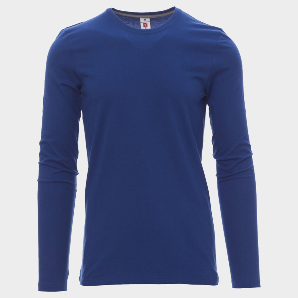 Tricou cu mânecă lungă PAYPER PINETA ALBASTRU REGAL