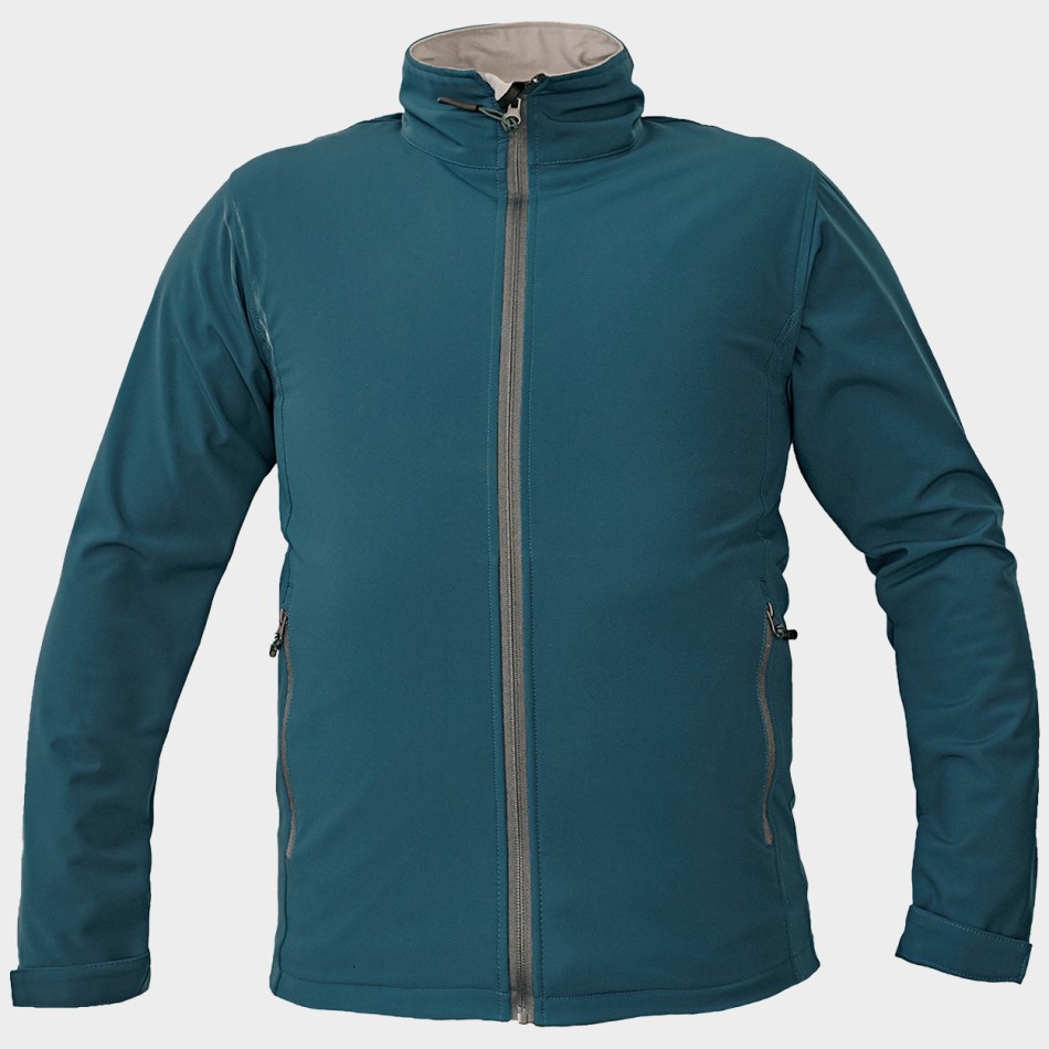 Jachetă softshell NAMSEN VERDE