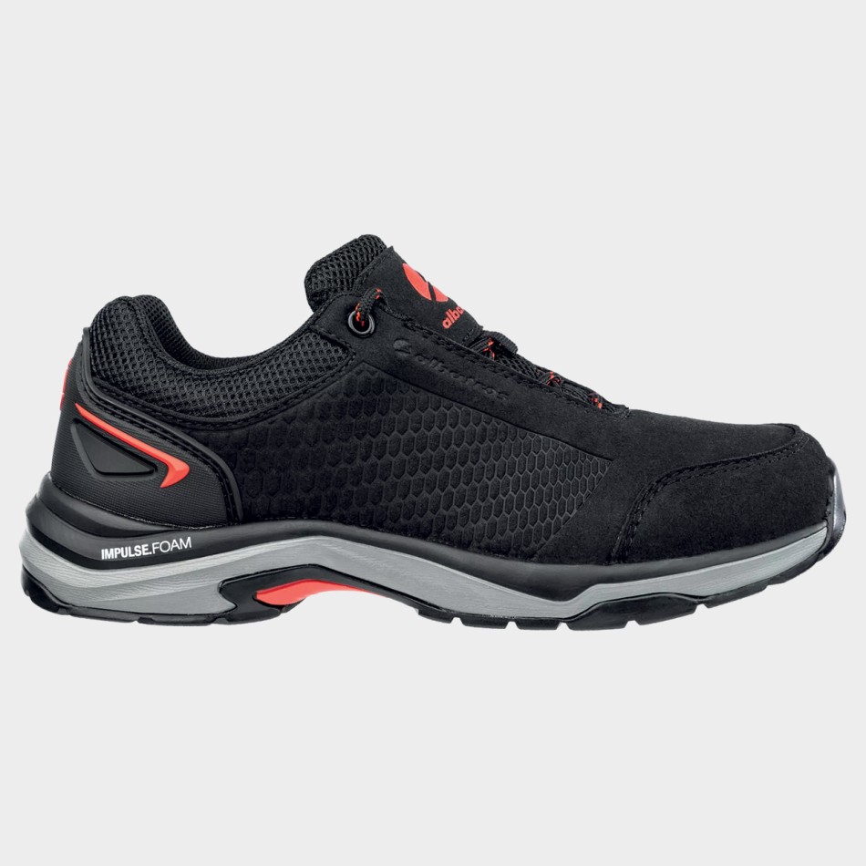 Shoes ALBATROS VIALE BLACK LOW O1 HRO SRC