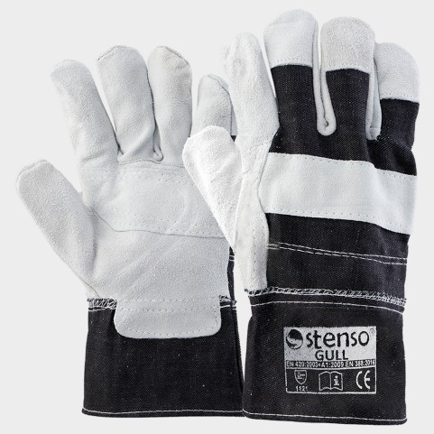 Mănuși din piele și textile GLENN