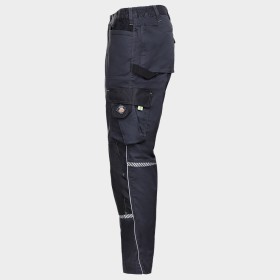 Pantaloni de lucru PRISMA SPANDEX GRI/NEGRU 3