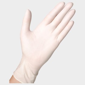 Mănuși din latex de unică folosință - XL - 90 buc SEMPERGUARD LATEX IC 2