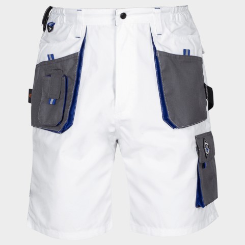 Pantaloni scurți de lucru KASTOR ALB
